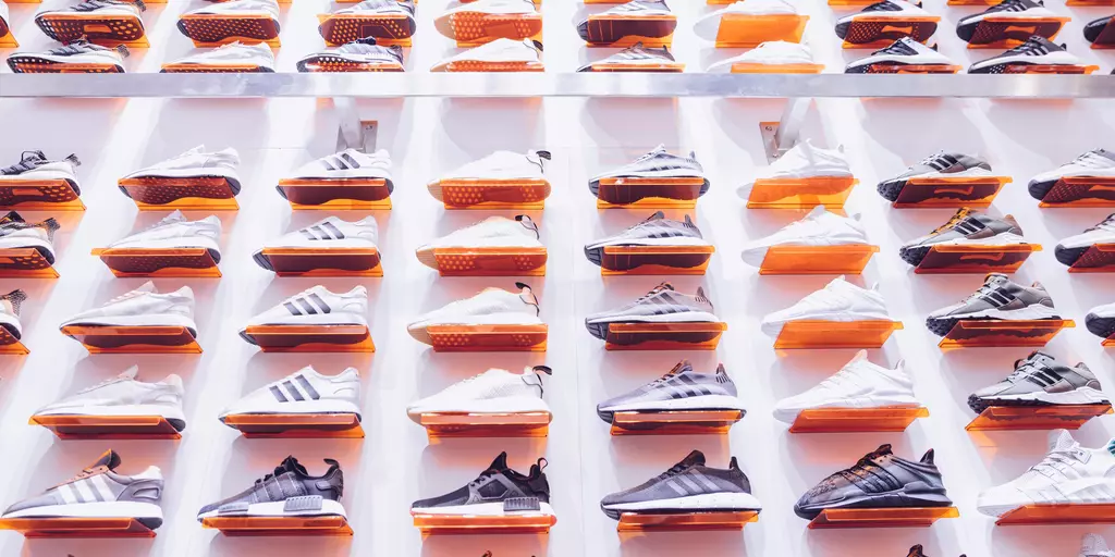 Cut down on carbon footprint as shoes made from recycled plastics